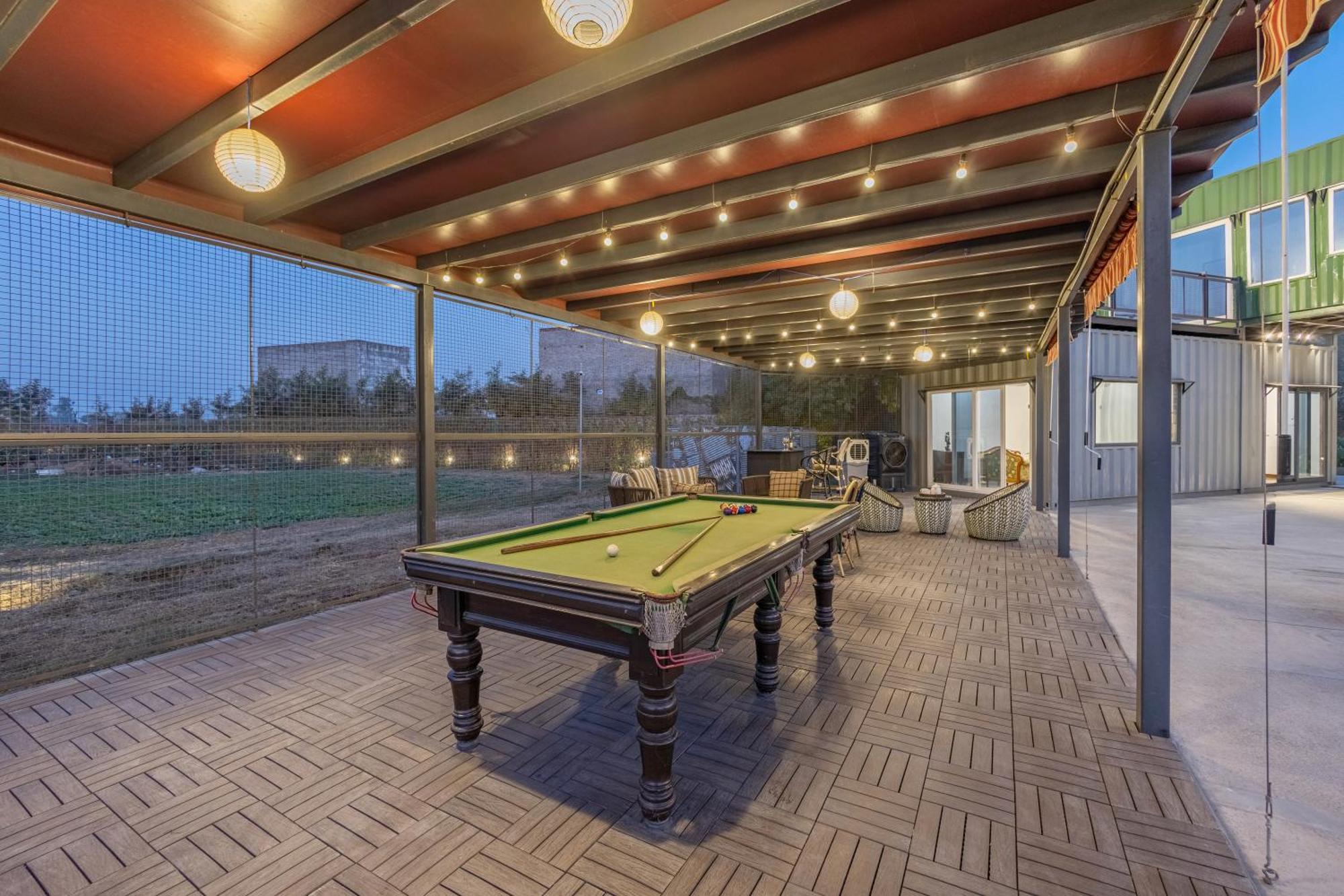 Вилла Elivaas Hidden Oasis 4Bhk With Pool, Mud House & Container House Dhauj Экстерьер фото